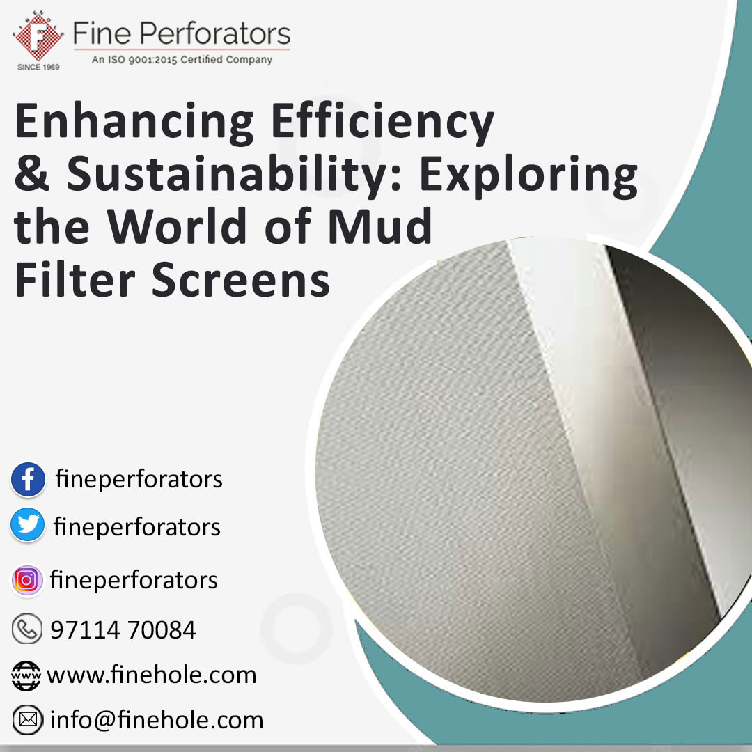 Mud filter screens