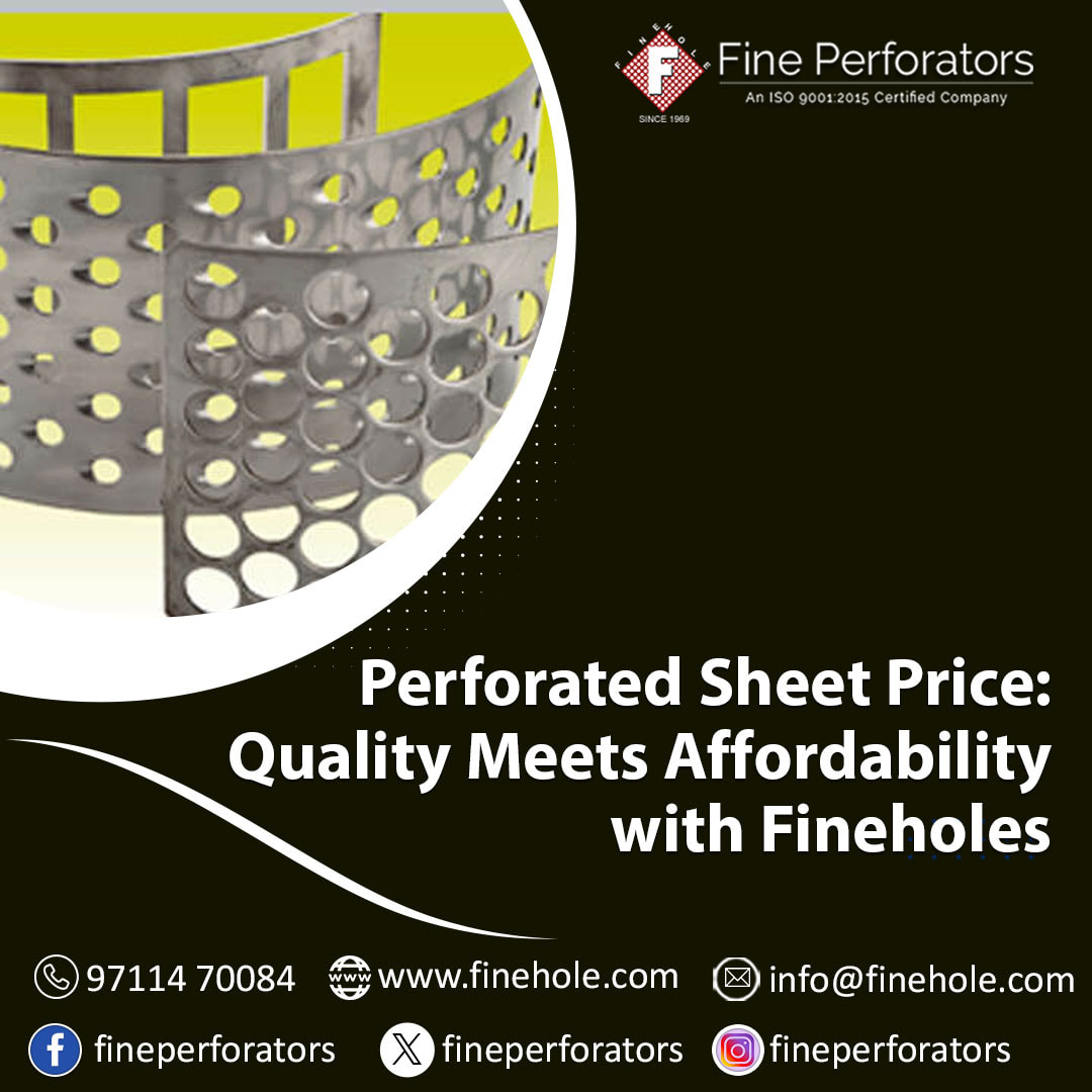 affordable perforated sheets